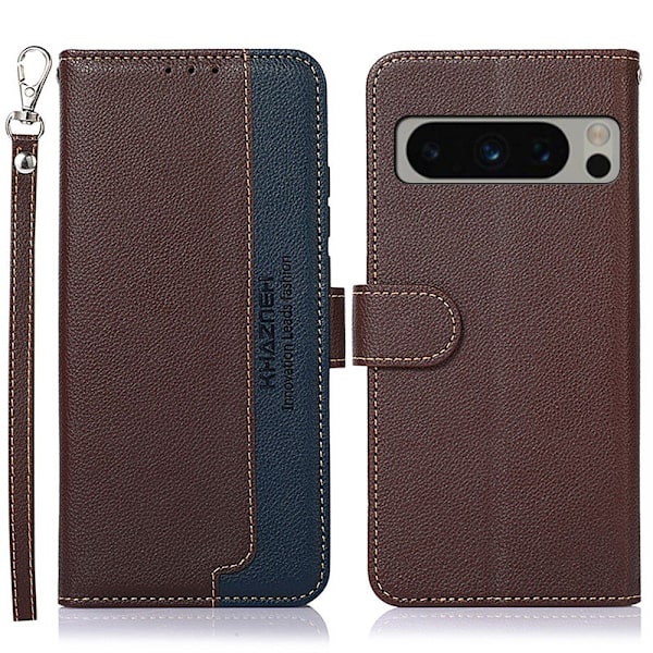 KHAZNEH Telefondeksel til Google Pixel 8 Pro Brown