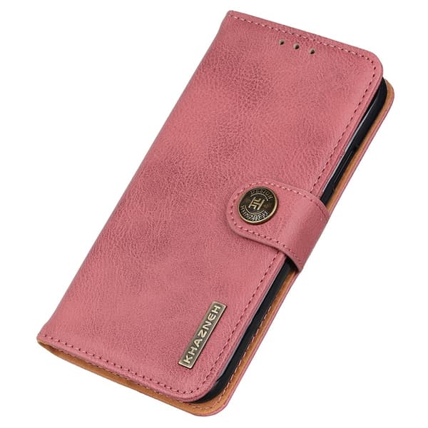 KHAZNEH Samsung Galaxy S24 FE Plånboksfodral Rosa