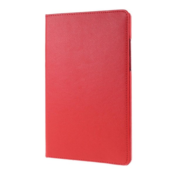 Litchi Case Roterende Stander Samsung Galaxy Tab A7 10.4 (2020) Red