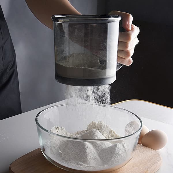 Kjøkken Bakemel Sil Cup Sil Mel Bake Kjøkken Transparent