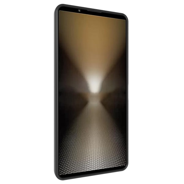 För Sony Xperia 1 VII Skal Matt Finish Mjukt TPU Skyddsfodral Svart