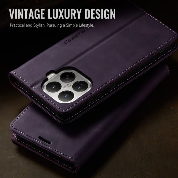 CASEME Til Xiaomi 17T Pungcover Purple