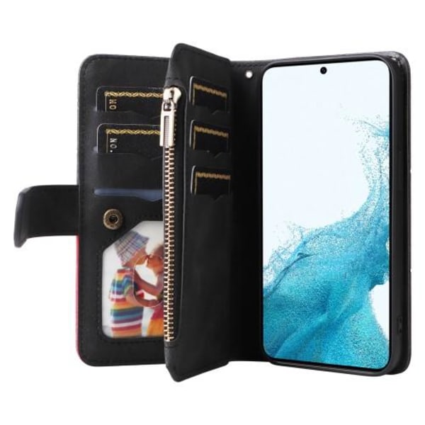 KT multifunktions-serie-5 til Samsung Galaxy S23 Plus telefonetui Black