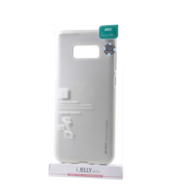 Mercury GOOSPERY Jelly TPU Taske til Samsung Galaxy S8 - Hvid