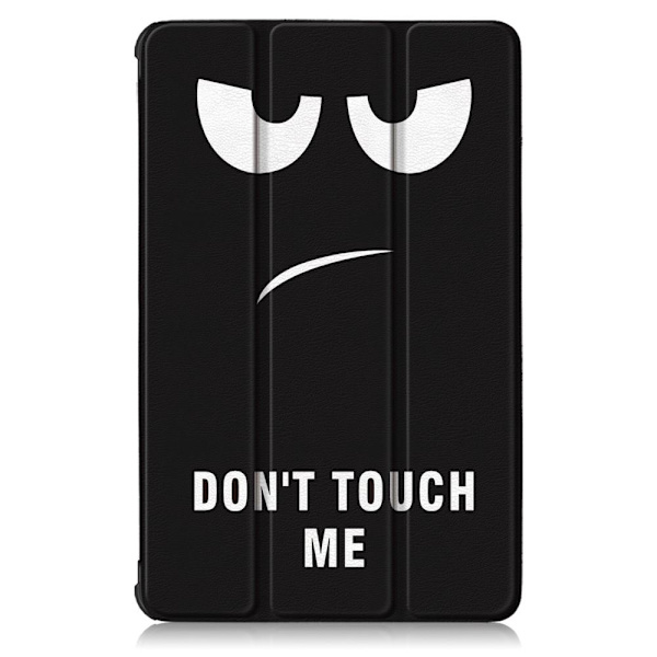 Kolminkertainen telinekotelo Lenovo Tab M10 FHD Plus -laitteelle - Älä kosketa minua Black