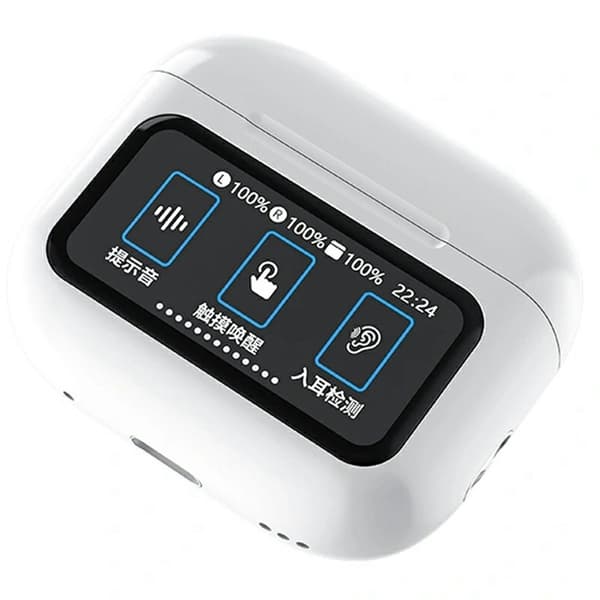 WIWU Tokanals Bluetooth-hodetelefoner In-Ear Detection Berøringskontroll Hodetelefoner White