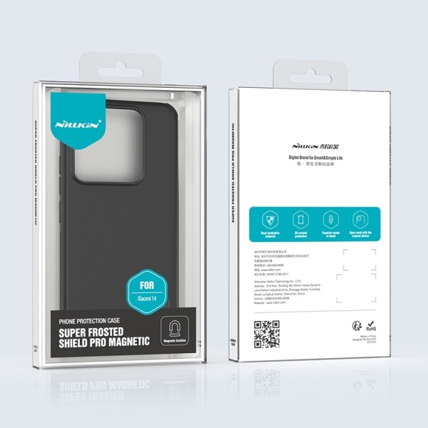 NILLKIN Super Frosted Hard Case for Xiaomi 14 Black