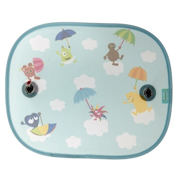Babblarna Suncover for car 2 pieces Clouds Multicolor
