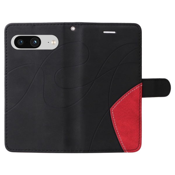 Til Google Pixel 8 KT-serie-1 dobbeltfarve etui Black