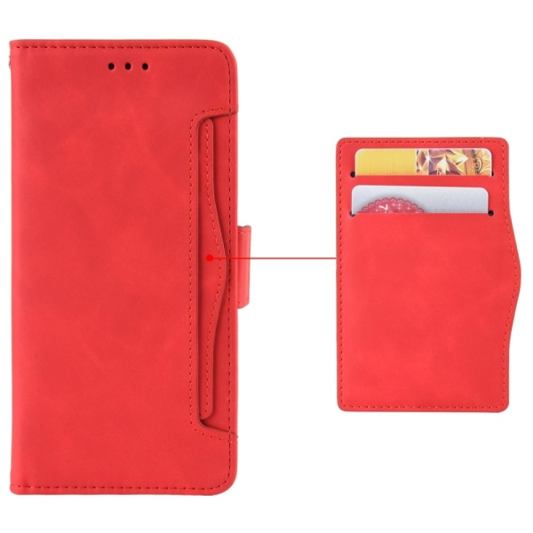 Till Sony Xperia 10 VI Plånboksfodral  - Röd Röd