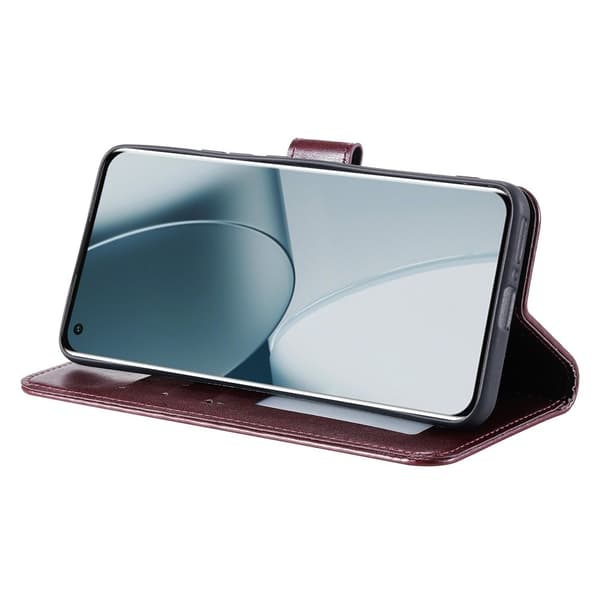 Lommebokdeksel med Stativ og Håndleddsstropp til Sony Xperia 1 VIII Brown