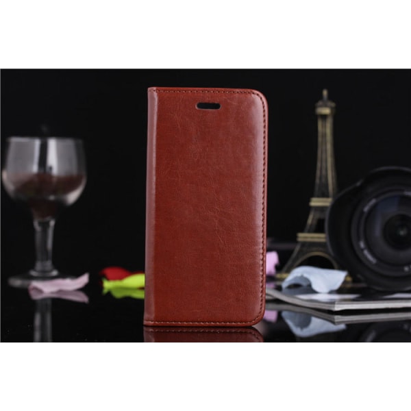 Iphone 6 4.7" Plånboksfodral Flera Färger Brun