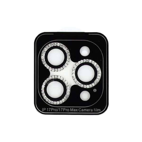 Til iPhone 17 Pro Max / iPhone 17 Pro Kameralinsebeskytter Silver