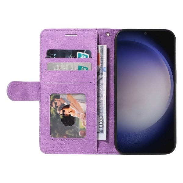 Til Samsung Galaxy S25 / S24 KT-serie-1 dobbeltfarve Purple