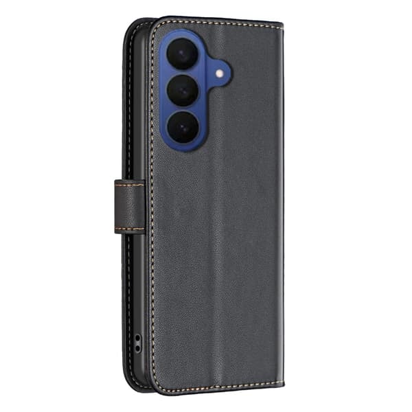 Till Samsung Galaxy A57 5G BINFEN COLOR plånboksfodral Svart