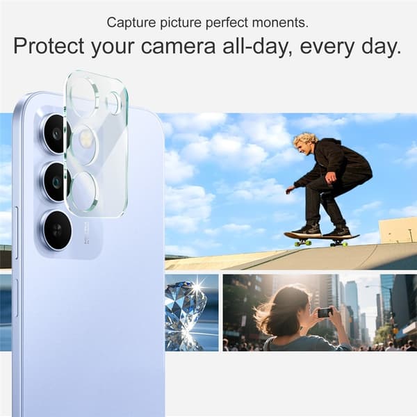 IMAK Camera Lens Protector for Realme C100 5G / P4 Lite 5G / C83 5G Transparent