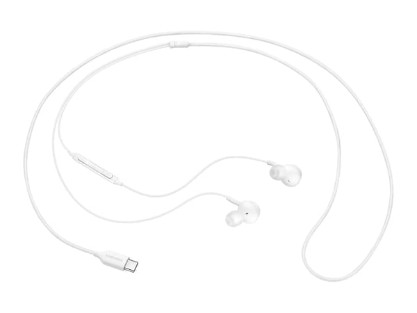 Samsung Stereo Headset EO-IC100 In-Ear høretelefoner Headset USB-C Hvid White