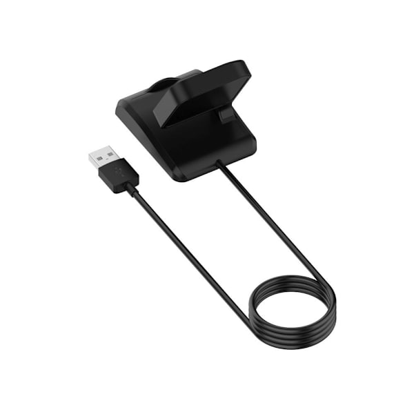 1M USB-ladekabel Dock Holder Stativ for Xiaomi Mi Watch Black