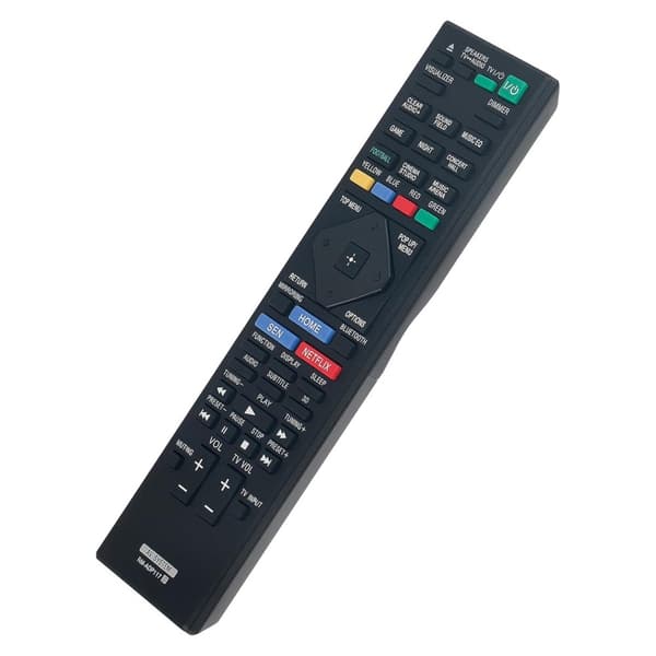 Fjernkontrollerstatning for RM-ADP117 for Sony hjemmekinospiller Black