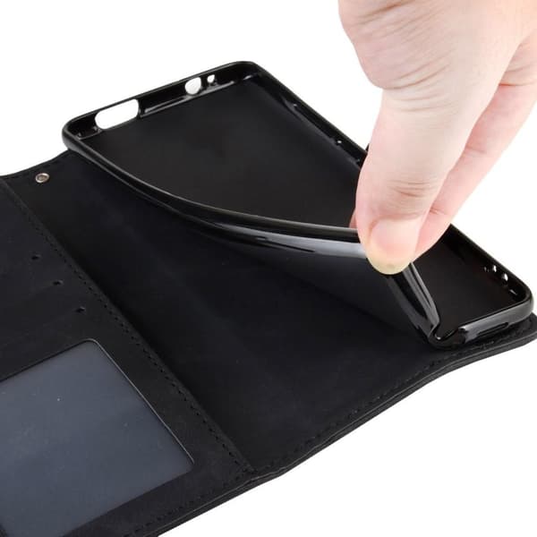 Wallet Stand Flip - telefontaske til OnePlus Nord CE 5G - Sort Black