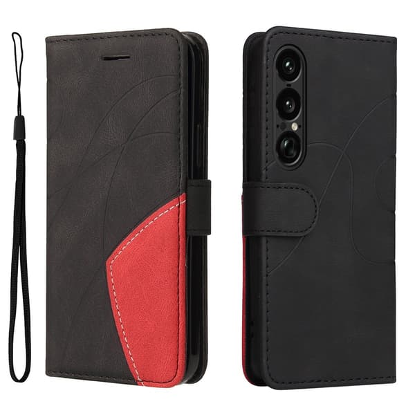KT Lommebok-deksel til Sony Xperia 1 VII Black
