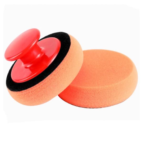 Car Wax Applicator Sponge Soft polering og rengøring af biler Orange