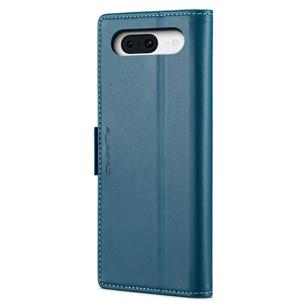 CASEME Retro Lommebok Etui for Pixel 8a Blue