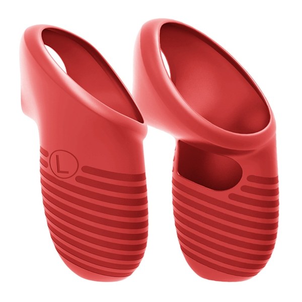 1 Par Oculus Quest 3 VR Håndtag Controller Case Cover - RØD Red