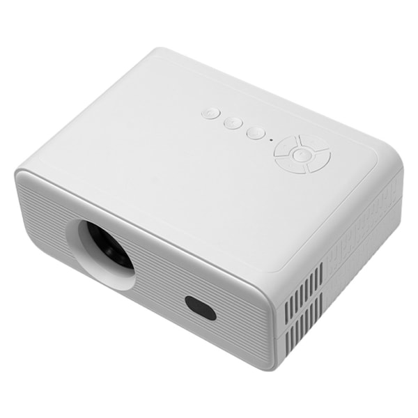 4K projektor WiFi 6 Bluetooth 5.2 Android 11 1+8G hjemmeprojektor White