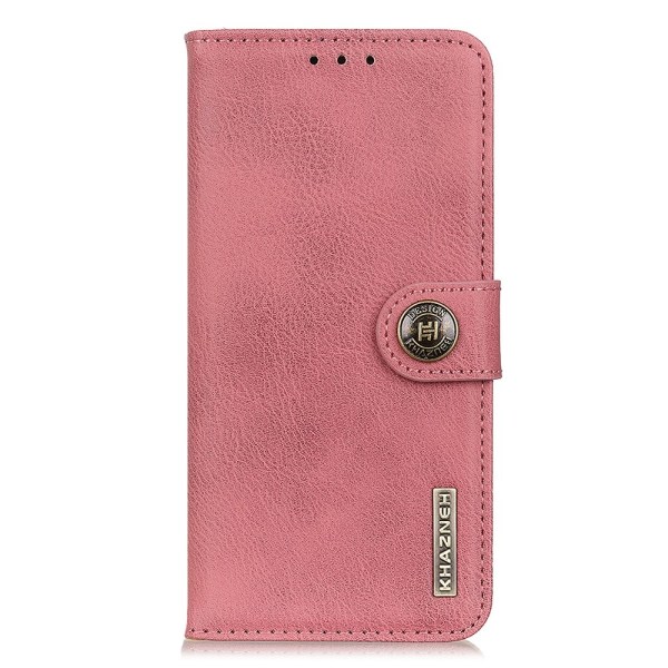 KHAZNEH iPhone 15 Plånboksfodral - Rosa Rosa