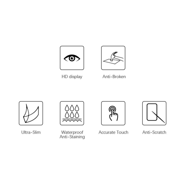 Hærdet glasbeskytter til Lenovo Yoga Tab 11 Transparent