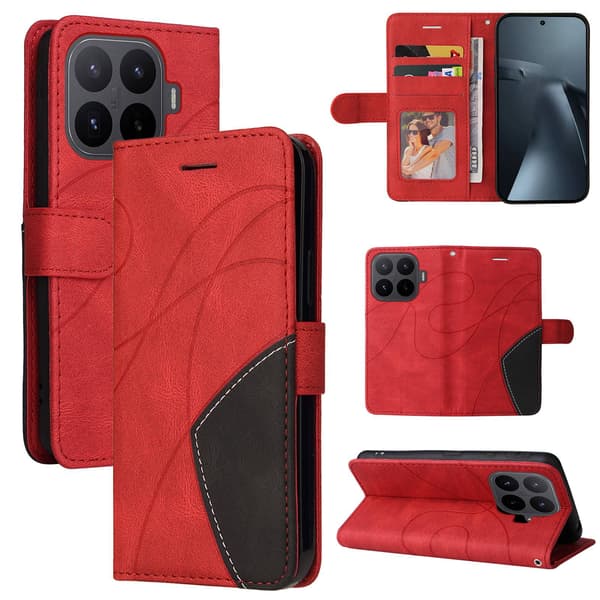 Til Xiaomi 17T Pro Pungcover Bi-colour Red