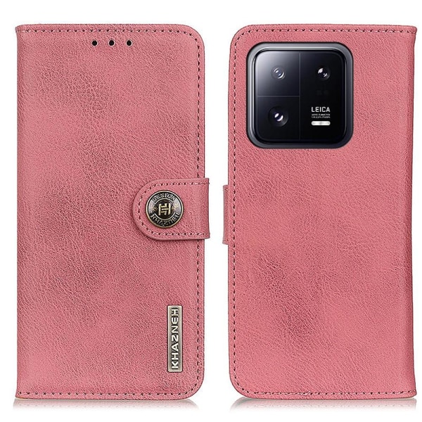 Xiaomi 13 5G KHAZNEH Pung Standetui - Lyserød Pink