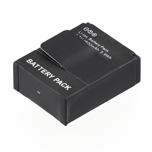 Batteri för GoPro Hero 3 Kamera 3.7V 1600mAh AHDBT-201 / 301 Ersättningsbatteri Svart
