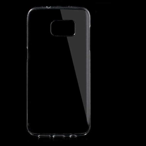 Samsung Galaxy S7 Edge Cover kovaa muovia Transparent