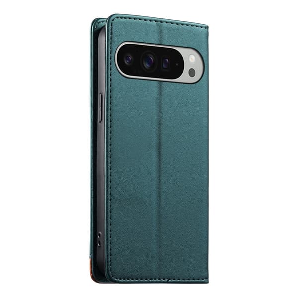 DIERFENG Lommebokdeksel med Hjørnelogo til Google Pixel 11 Pro XL Green