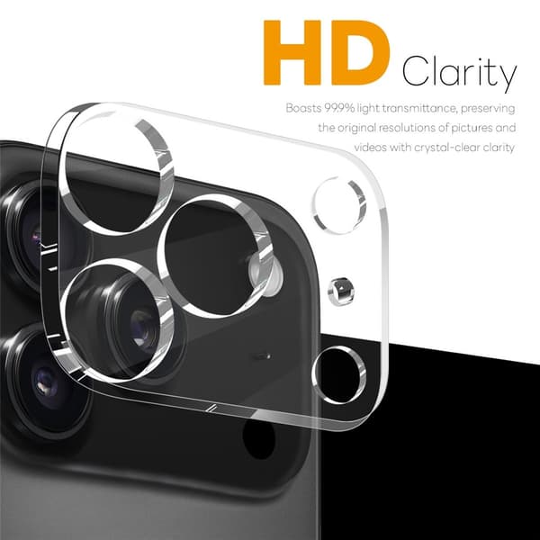 NORTHJO iPhone 17 Pro Max Kameralinssin Suojus 2 kpl Transparent