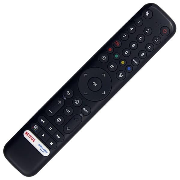 Fjernkontroll erstatning for RC716 CUI1 for TCL TV Black
