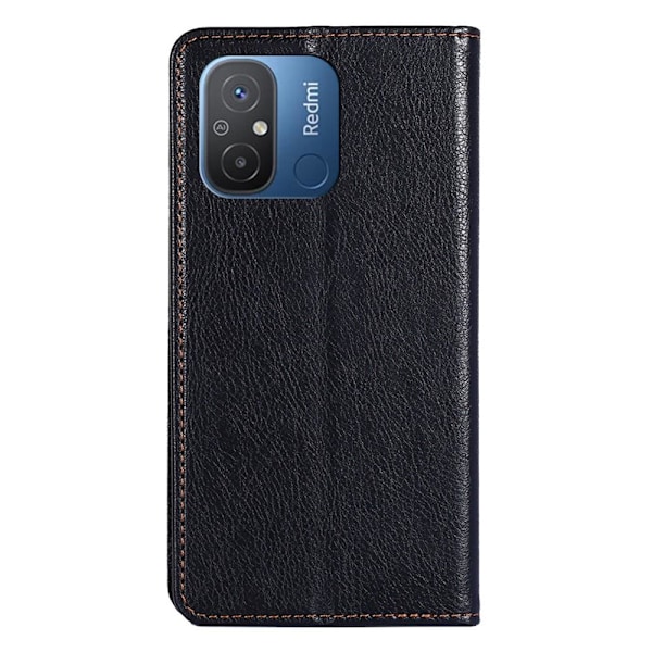 Lompakkotelineen puhelinkotelo Xiaomi Redmi 12C: lle Black