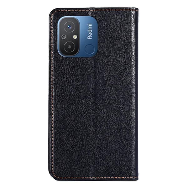 Tegnebogstativ Telefontaske Stativetui til Xiaomi Redmi 12C Black