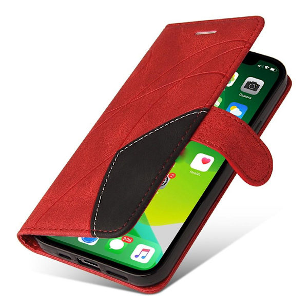 Til iPhone 15 KT Series - 1 Dobbeltfarvet etui Red