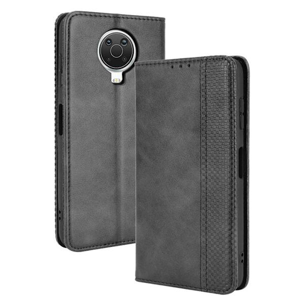 Nokia G10/G20 Pung Stand Flip Telefonetui - Sort Black