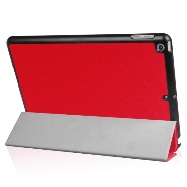 iPad 9.7" (2017/ 2018) Slim Fit Trifoldbart deksel - Rød Red