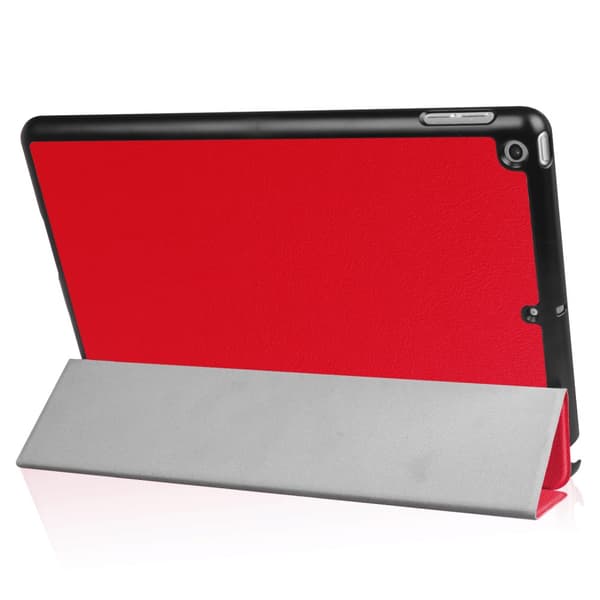 iPadille 9.7 (2018)/9.7 (2017) Kolminkertainen kotelo - punainen Red