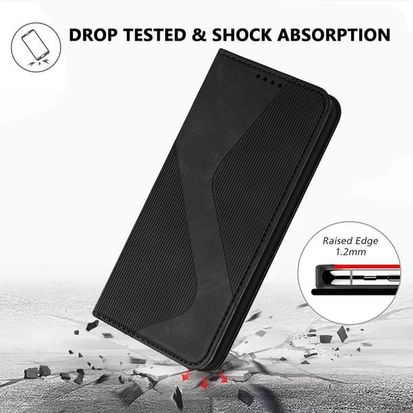 Til Xiaomi 17T Lommebokdeksel Black