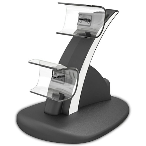 Ladestasjon & Oppbevaringsstativ for Sony PlayStation 5 Kontrollere Black