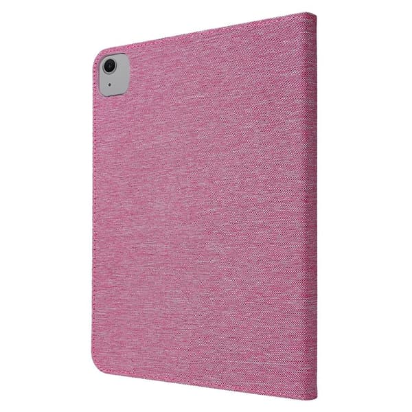 Tablettdeksel med stofftekstur for iPad Air 13 (2024) Pink