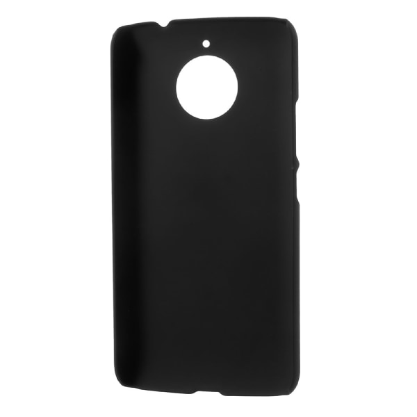 Rubberized Plastic Hard Case for Motorola Moto E4 Plus EU Version - Black Black