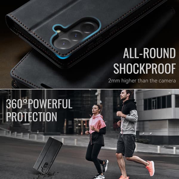 Til Samsung Galaxy A57 5G CASEME mobildeksel Black