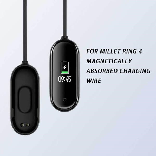 Magneettinen latauskaapeli Xiaomi Mi Smart Band 4: lle Black